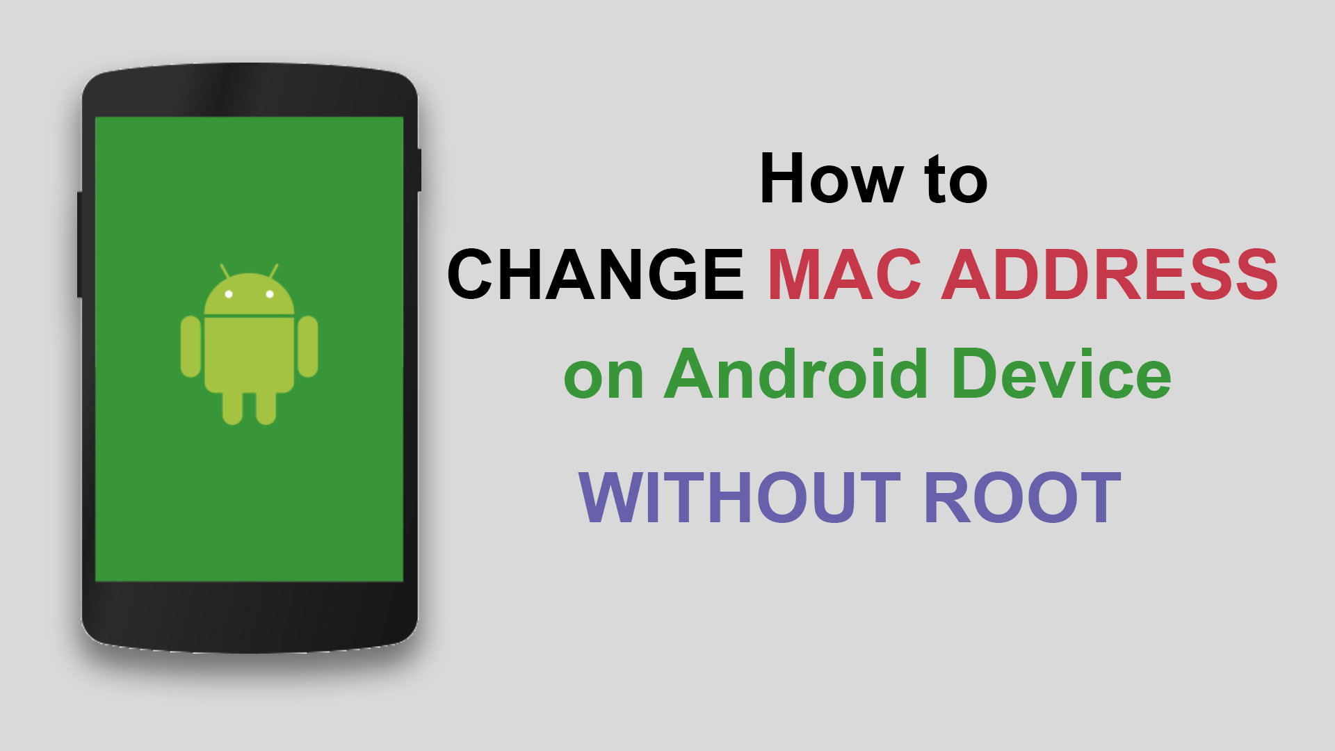 change mac address with android terminal emulator